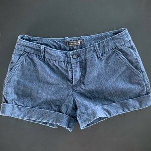 Talula denim dress shorts size 2